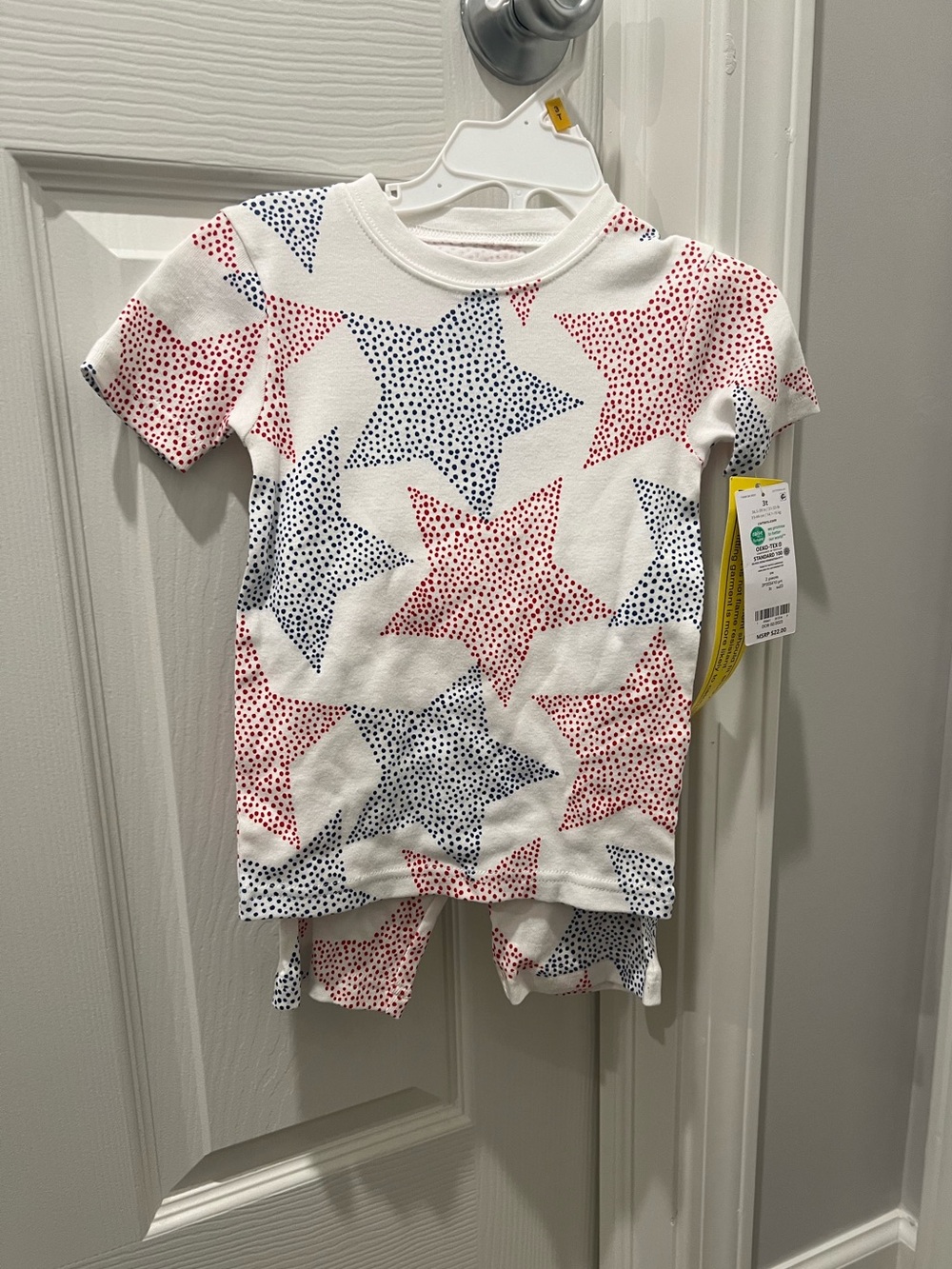 Kids Carters Star Print Pajama Set